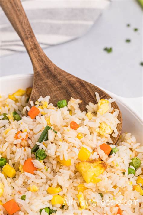 Air Fryer Fried Rice Air Frying Foodie