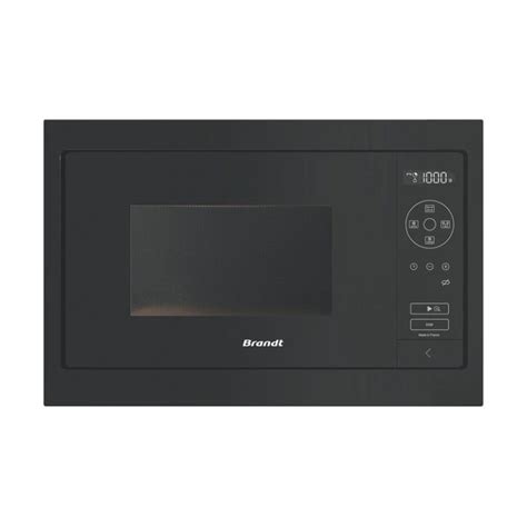 Brandt Micro Ondes Encastrable L W Quattro System Cavit Inox