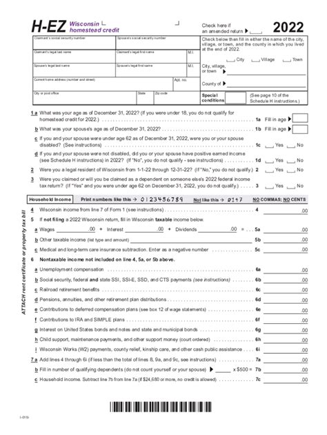 2022 Homestead Form Fill Out And Sign Online Dochub