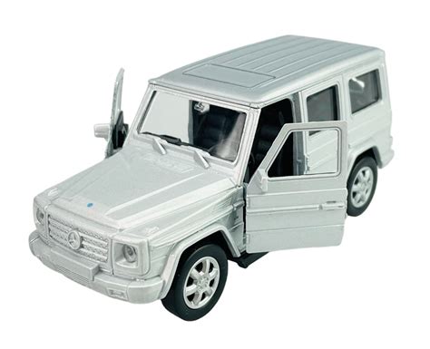 Welly Mercedes Benz Klasa G Srebrny Samoch D Nowy Metalowy Model