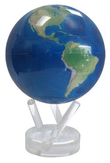 Mova Globe Solar Power Satellite Natural Earth Free Shipping