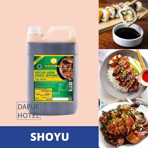 Jual KIKKOMAN Shoyu Kecap Asin Jepang 2 Liter Halal Shopee Indonesia