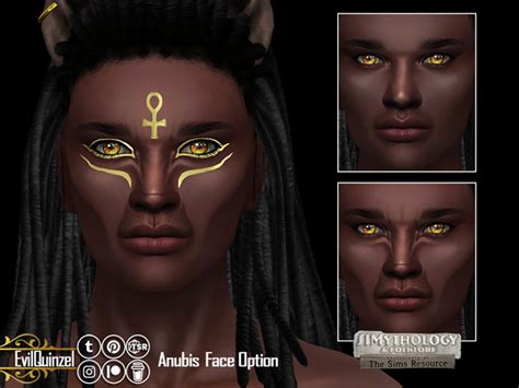 The Sims Resource - SIMythology - Anubis Dog Face Option