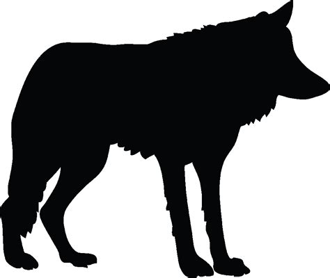 Free Clipart Of A Wolf