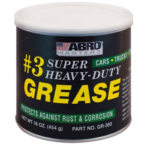 3 Super Heavy Duty Grease ABRO