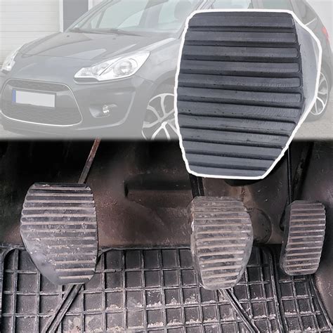 Embrague De Freno De Goma Para Coche Cubiertas De Pedal Para Citroen