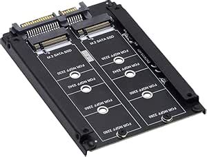 Nfhk Dual Ngff B M Key M Ssd Card Jobd Raid Span Bridge To Sata