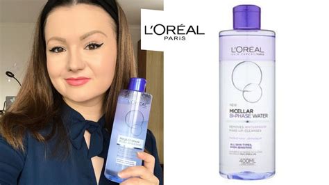 L Oréal Paris Bi Phase Micellar Cleansing Water Review YouTube