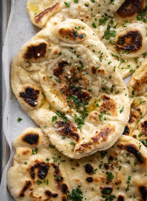 Naan Bread Recipe Garlic Butter Naan Bread Recipe