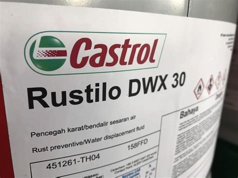 Pale Yellow Castrol Rustilo Dwx Rust Oil Grade Industrial At Rs