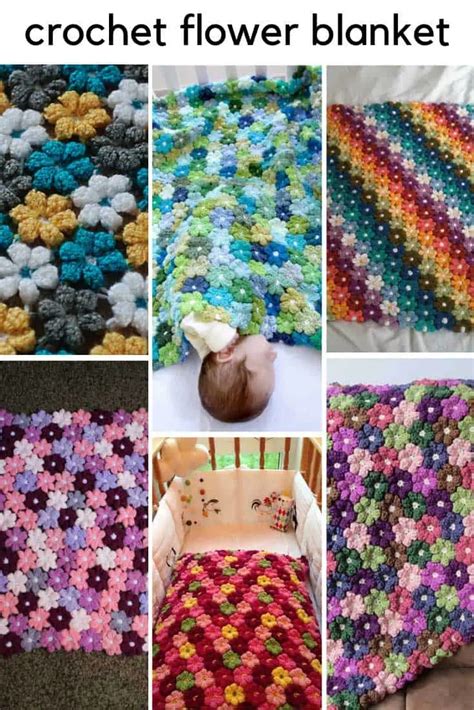 Crochet Flower Baby Blanket {Everyone's loving this pattern!}