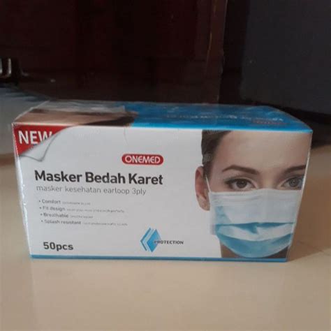 Jual Masker Medis Onemed Bedah Karet Shopee Indonesia