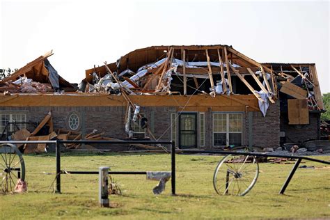 Reported Tornadoes In Oklahoma Left Damage In Canadian County