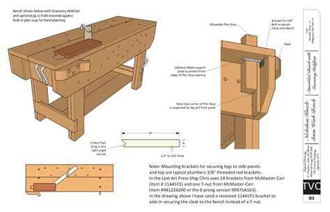 Download: Free Plans for the Knockdown Nicholson Workbench - Lost Art Press