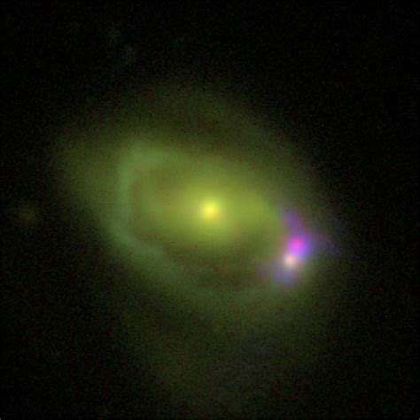 Merging galaxies behaving strangely | Space | EarthSky