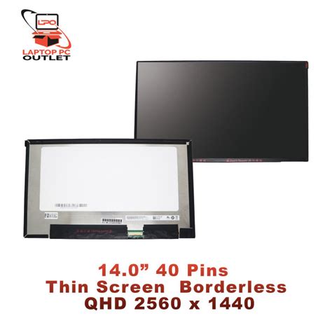 LPO Laptop LCD Screen B140QAN01 0 14 0 40 Pins Thin Screen