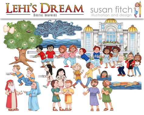 Lehi S Dream Digital Clip Art Etsy Digital Clip Art Set Digital