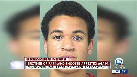 Zachary Cruz Brother Of Parkland School Shooter Arrested Again In