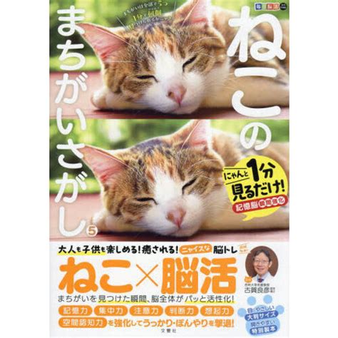 ねこのまちがいさがし にゃんと1分見るだけ！記憶脳瞬間強化 5 通販｜セブンネットショッピング