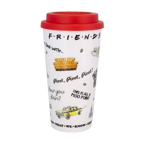 Paladone Friends Central Perk Coffee Cup Travel Mug Home