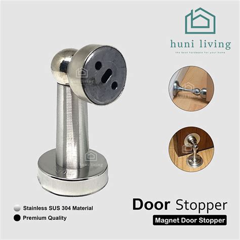 Jual Door Stop Stainless L Magnet Penahan Pintu L Door Stopper