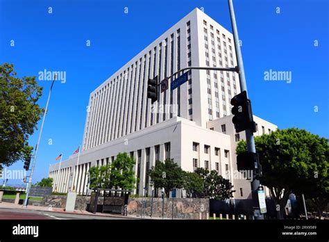 Los Angeles, California: United States Court House in Downtown Los ...