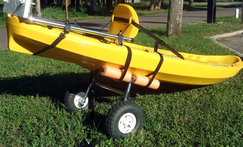 Tow Your Kayak With Your Bike With Images Kayaking Kayak Cart