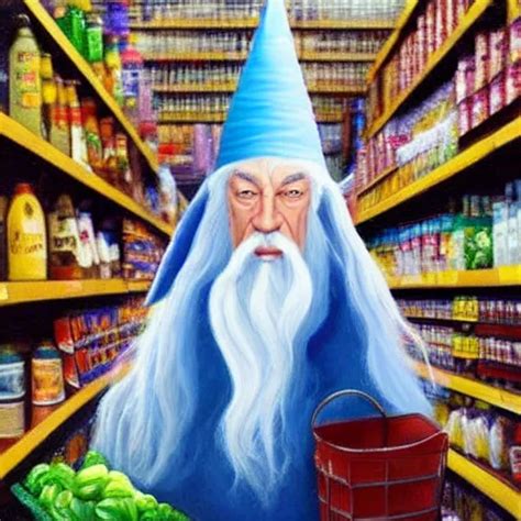 Oil Painting Of Gandalf Wearing Wizard Hat Stacking Stable Diffusion