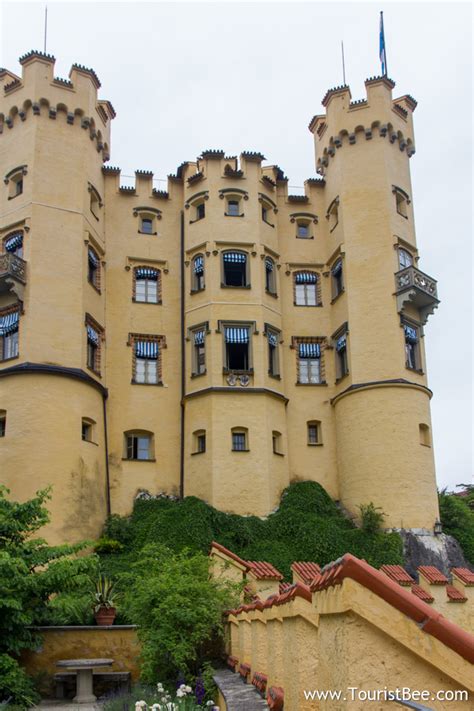 Hohenschwangau Castle, Germany - The towers of Hohenschwangau Castle ...