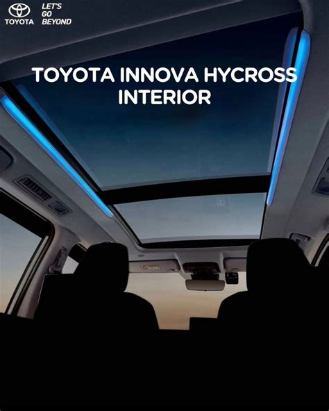 Upcoming Toyota Innova Hycross Interior : r/ToyotaHighlander