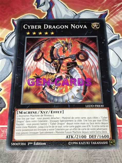 Carte Yu Gi Oh Ledd Frb30 Cyber Dragon Nova Commune Neuf Fr Eur 4 90 Picclick Fr