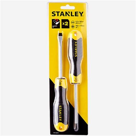 Stanley 2 Pc Cushion Grip Screwdriver Set Ahpi