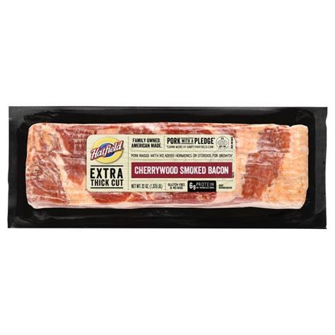 Hatfield Bacon Cherrywood Smoked Extra Thick Cut Publix Super Markets