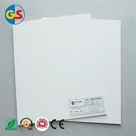 Goldensign 1 6mm Plastic PVC Foam Sheet Board For Advertising Printing