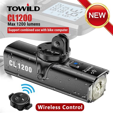 Towild Cl Lm Bike Light Front Lamp Usb Rechargeable Led