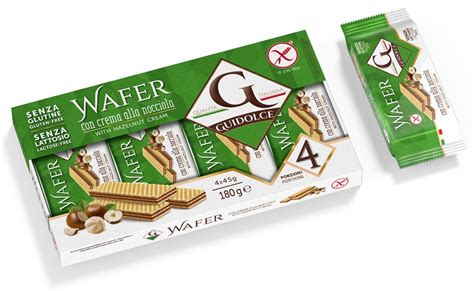 Wafer Senza Glutine Alla Nocciola Multipack Guidolce Guidolce