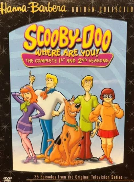 Scooby Doo Where Are You Dvd Hanna Barbera Animated Series £3467 Picclick Uk