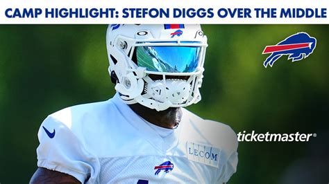 Camp Highlight: Josh Allen Finds Stefon Diggs Deep Over The Middle