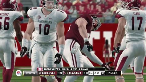 Arkansas Razorbacks Vs Alabama Crimson Tide Ncaa Football 14