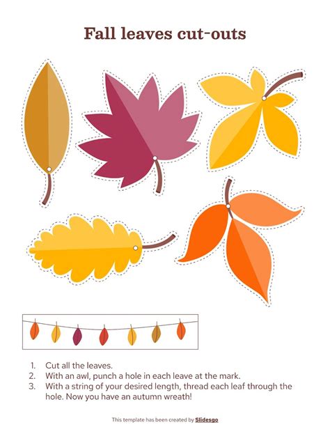 Free Autumn Leaves Google Slides and PowerPoint templates