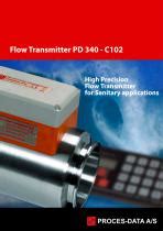 Flow Transmitter PD 340 C102 PROCES DATA A S PDF Catalogs