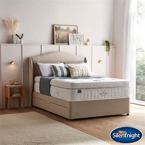 Silentnight Geltex 4000 Pocket Boxtop Mattress Sandston