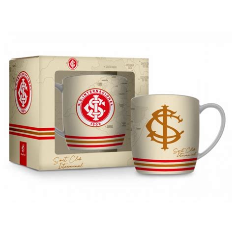 CANECA PORCELANA URBAN 300ML TIMES INTER MAPA Canecas Porcelana