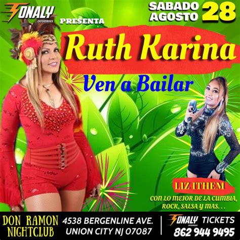 Ruth Karina Pa Gozar Tickets Boletosexpress