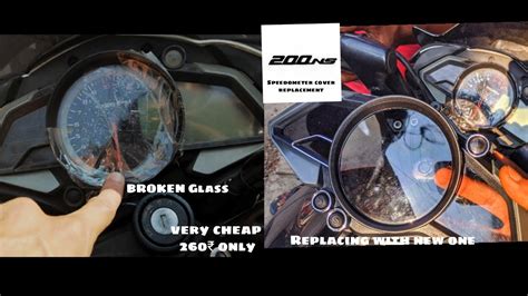 Bajaj Pulsar Ns Speedometer Cover Replacement No Need To Buy A New