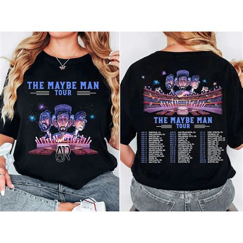 HOT NEW 1972 USTEE ,AJR The Maybe Man Tour 2024 Shirt AJR Band Concert ...