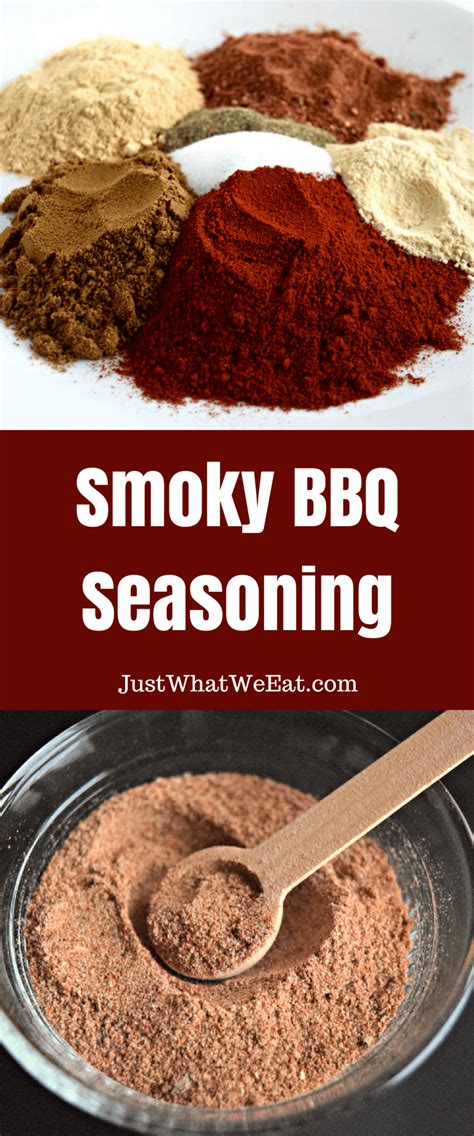 Homemade Smoky Bbq Seasoning Recipe Bbq Seasoning Homemade