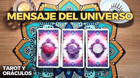 Mensaje Del Universo Elige Una Carta Tarot Interactivo Youtube