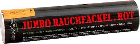 Blackboxx Jumbo Rauchfackel Rot