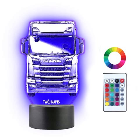 Lampka Nocna Z Imieniem Ci Ar Wka Scania D Led Allegro Pl